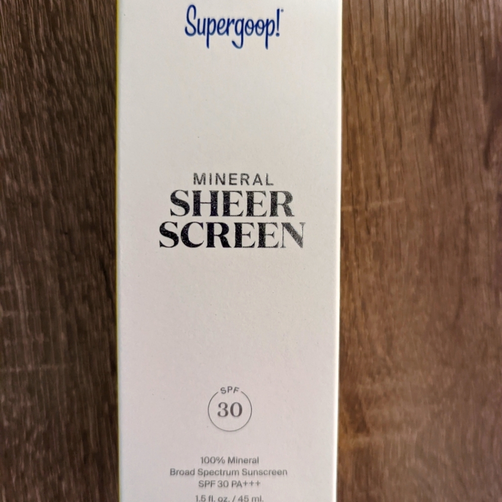 Supergoop Mineral Sheer Screen SPF 30 Sunscreen